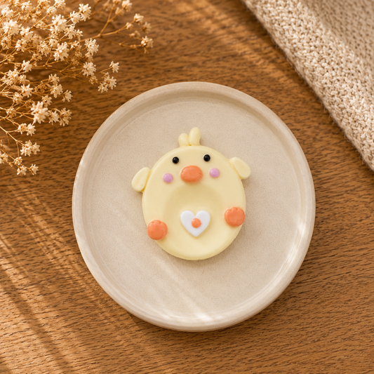 Baby Chick Worry Stone Sensory Toy Handmade Polymer Clay