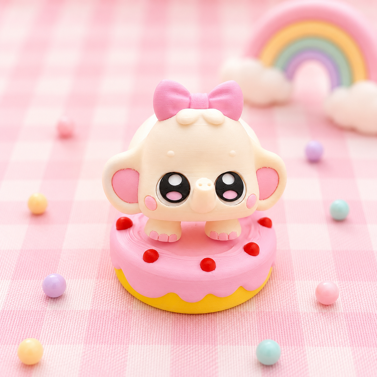 Elephant Stompie - Cupcake
