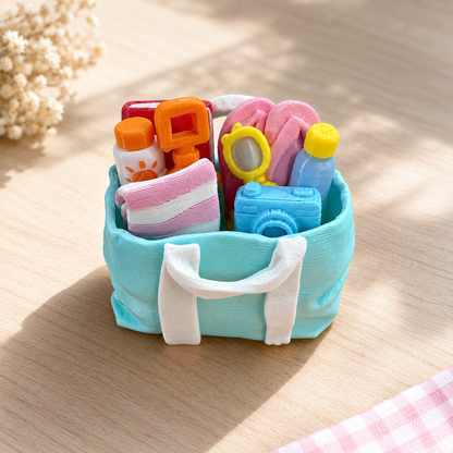 Beach Bag Multi Clicker - Arctic