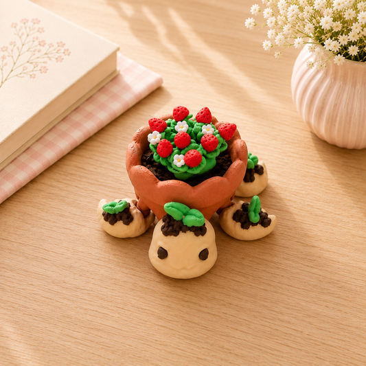 Garden Flexi Strawberry Turtle Single Clicker