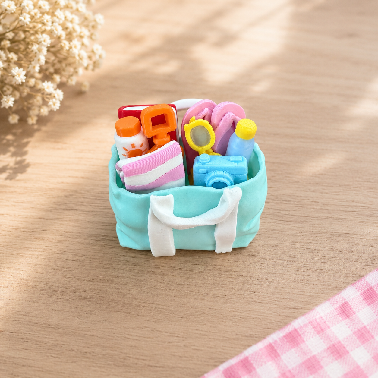Beach Bag Multi Clicker - Arctic