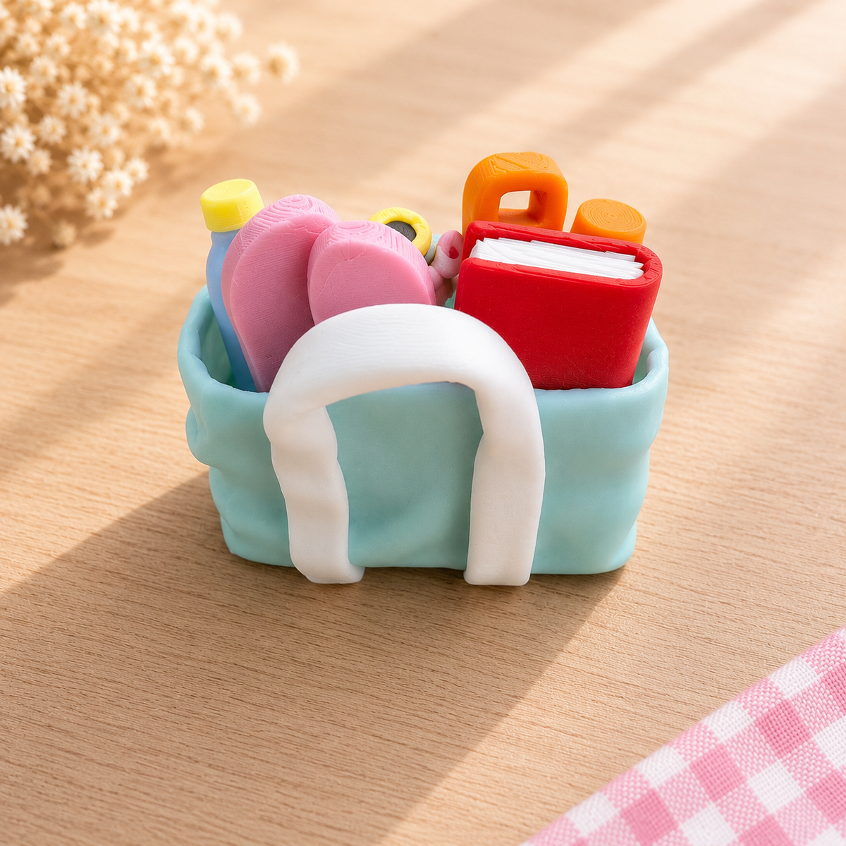 Beach Bag Multi Clicker - Arctic